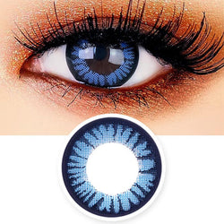 Blue Toric Lens Juicy Cara Colored Contacts For Astigmatism