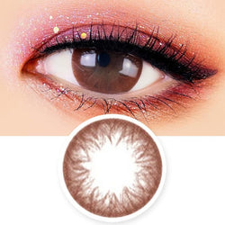 Toric Lens Rosie Envy Chocolate Brown Colored Contacts For Astigmatism