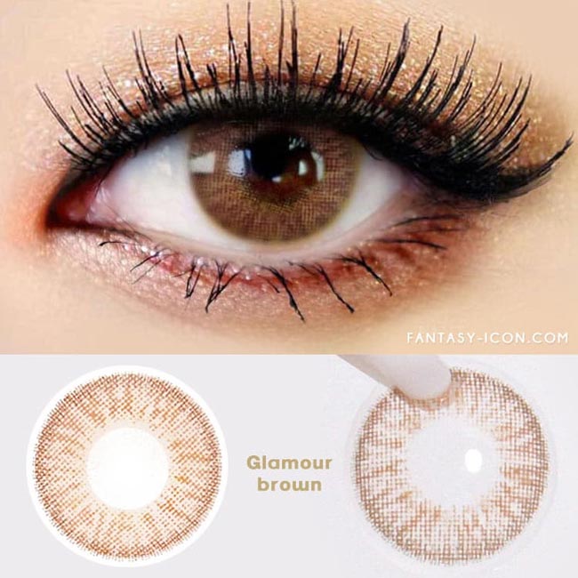 Innovision Honey Glamour Brown Contacts 2