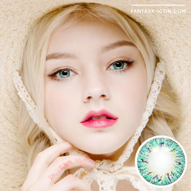 Colored contacts for Hyperopia | Villea Blush Blue - farsightedness ...