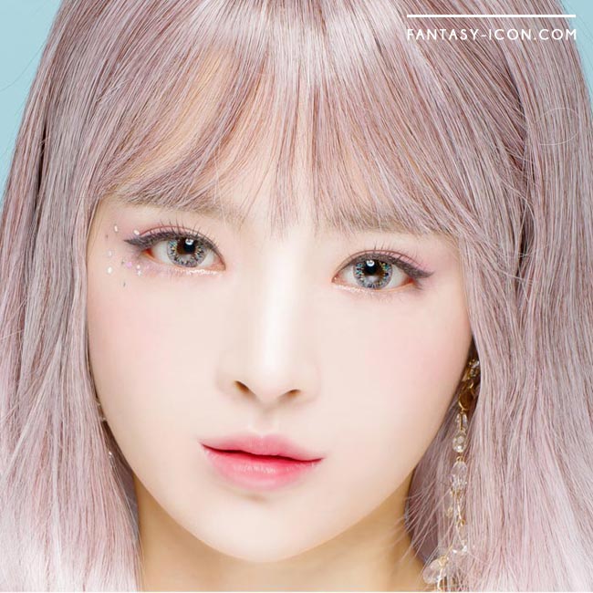 Villea Blush Grey Contacts Halloween Lens Circle Lens fantasyicon
