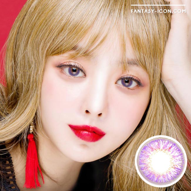  Violet Colored Contacts - Purple Eyes on You Model