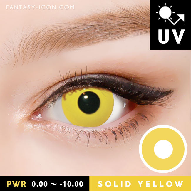Halloween Yellow Contacts