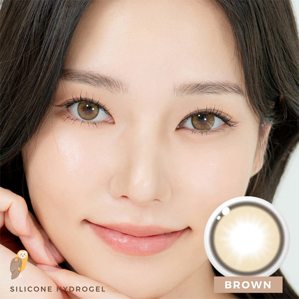 Toric lens angel rose brown colored contacts Astigmatism