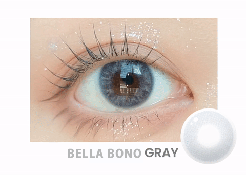 Silicone hydrogel bella bono GnG gray contacts