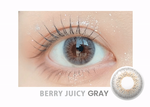 1 DAY Silicone hydrogel berry juicy gray cotnacts