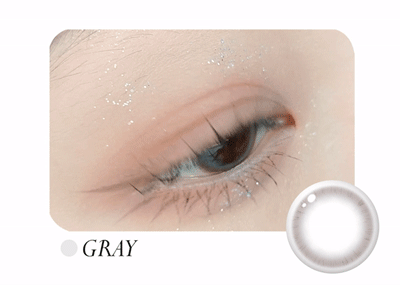 Circle gray contacts Silicone hydrogel Lens