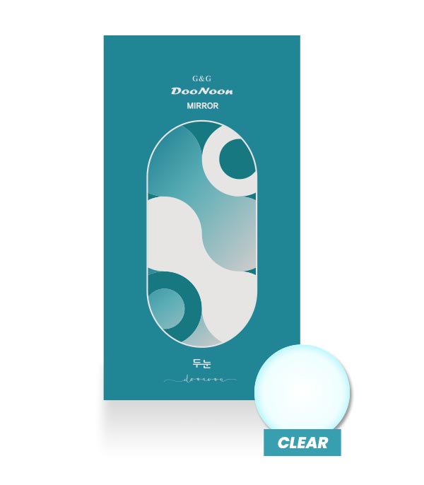 clear contact lens