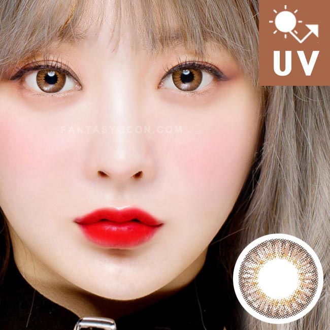 Innovision Glossy ardor brown contacts UV Blocking Contact lens