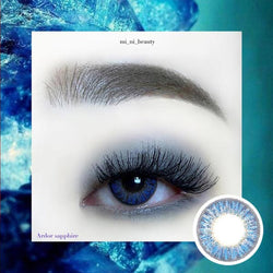 Innovision Glossy Ardor Sapphire Blue contacts