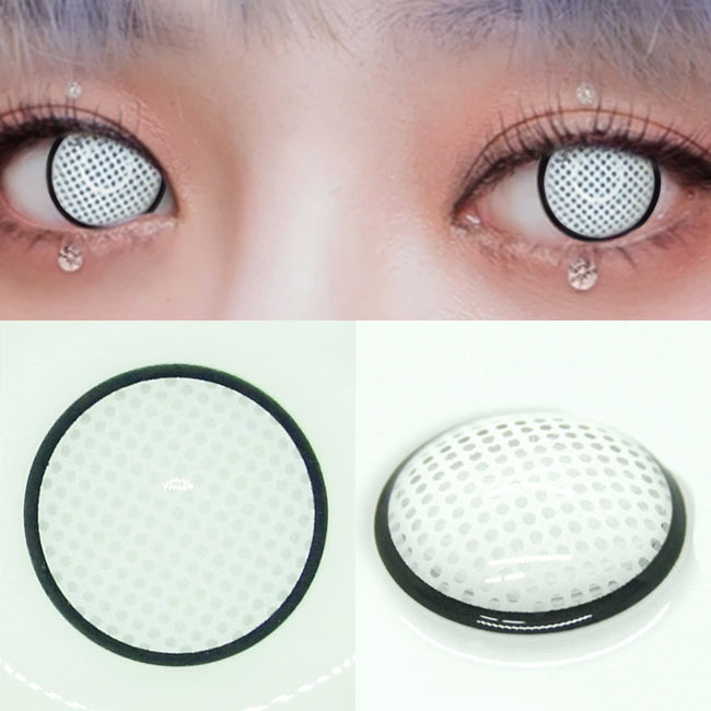 Mesh white Contacts