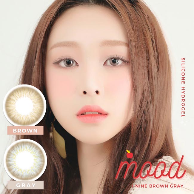 mood nine GnG brown gray contacts - 6 months