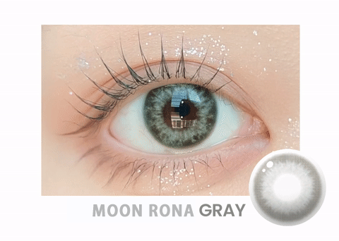 1 DAY Silicone hydrogel moon rona GNG gray contacts
