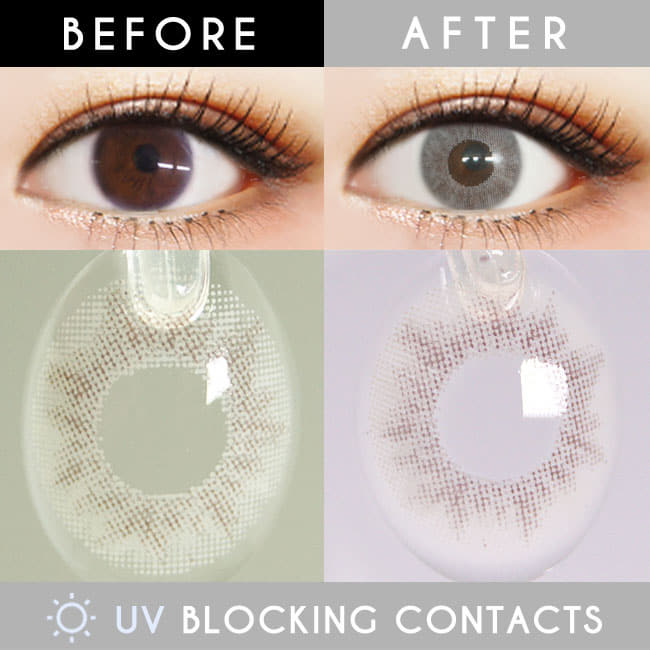 Innovision Natural elegance Grey contacts | UV Blocking Gray