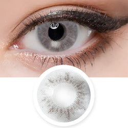 Natural elegance Grey contacts | UV Blocking Gray contact lens