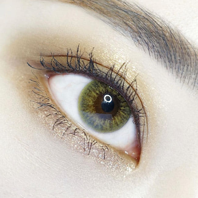 Natural opulence hazel contacts Yellow Brown lenses