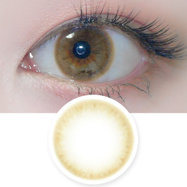 Watercolor Brown Contacts Natural