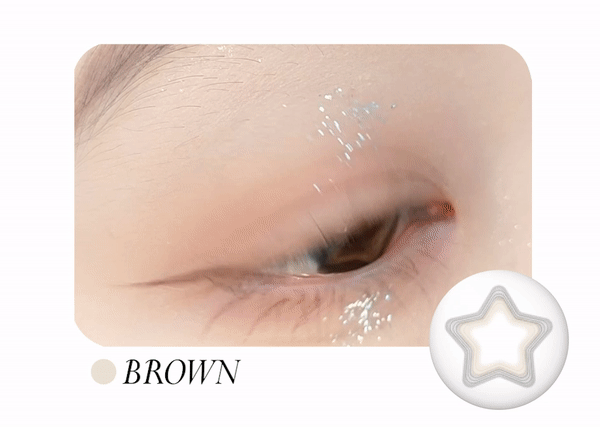 star brown contacts