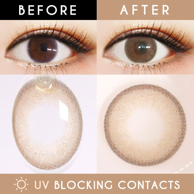 Inno Color Viva elite brown contacts | UV Blocking Natural lens
