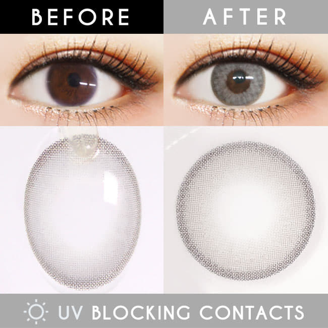 Inno Color Viva elite Grey contacts | UV Blocking Gray lens