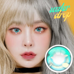 Water Drop Cosplay Green Contacts | Aqua Lenses | Coscon Anime Lenses